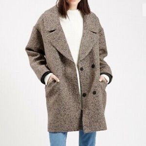 Topshop Amelia Slouch Coat